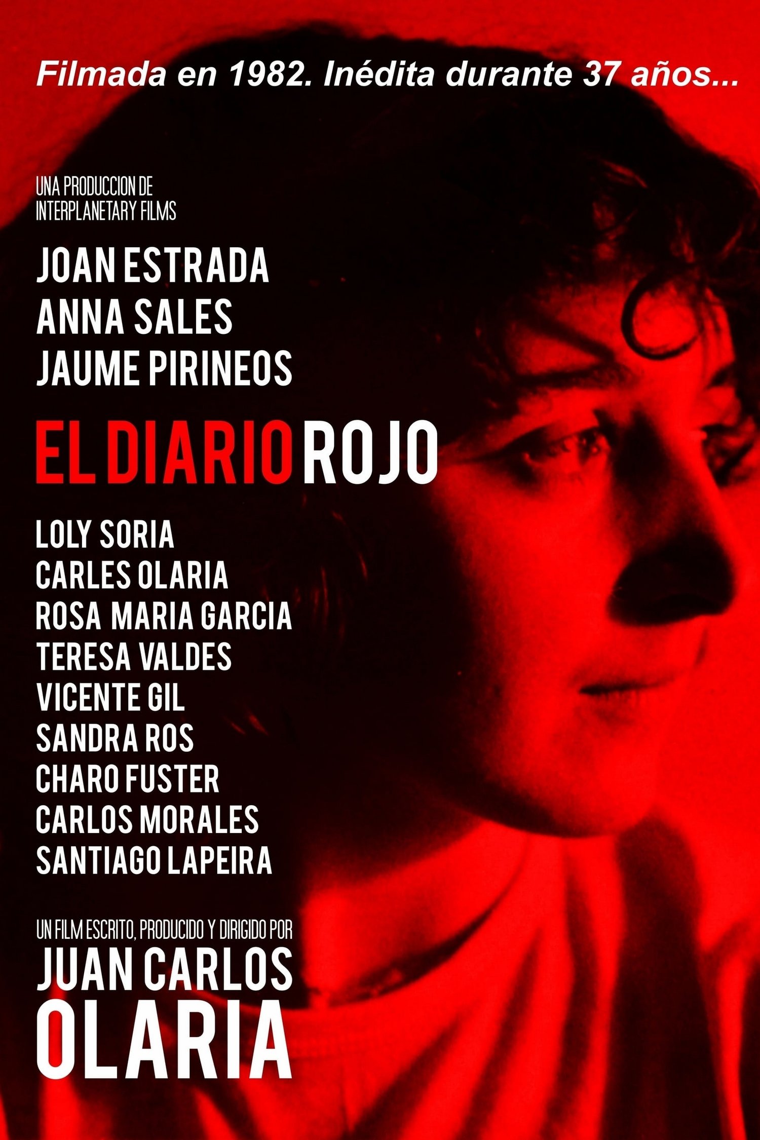 El diario rojo poster